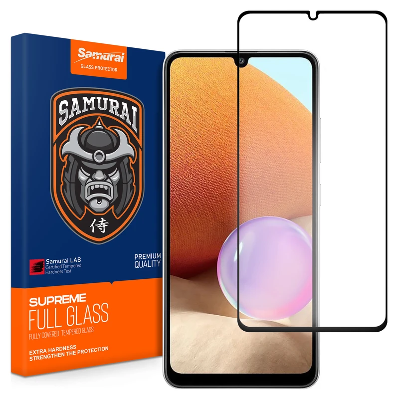 محافظ صفحه نمایش شیشه ای سامورایی مدل ovglass مناسب برای گوشی موبایل سامسونگ Galaxy A31 / A32 4G / A22 4G