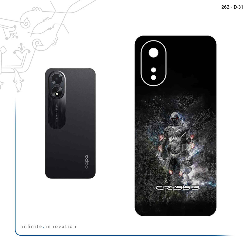برچسب پوششی ماهوت مدل Crysis مناسب برای گوشی موبایل اپو A38