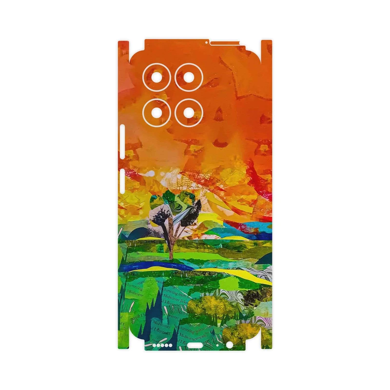 برچسب پوششی ماهوت مدل Collage of Painting-FullSkin مناسب برای گوشی موبایل آنر X6a