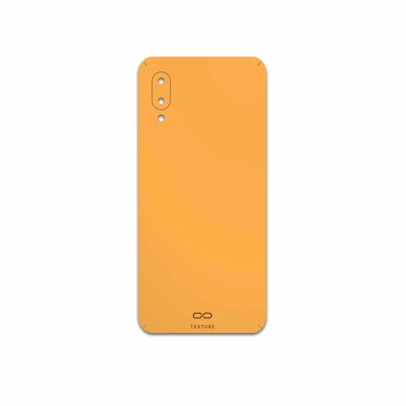 برچسب پوششی ماهوت مدل Matte-Orange مناسب برای گوشی موبایل سامسونگ Galaxy M02