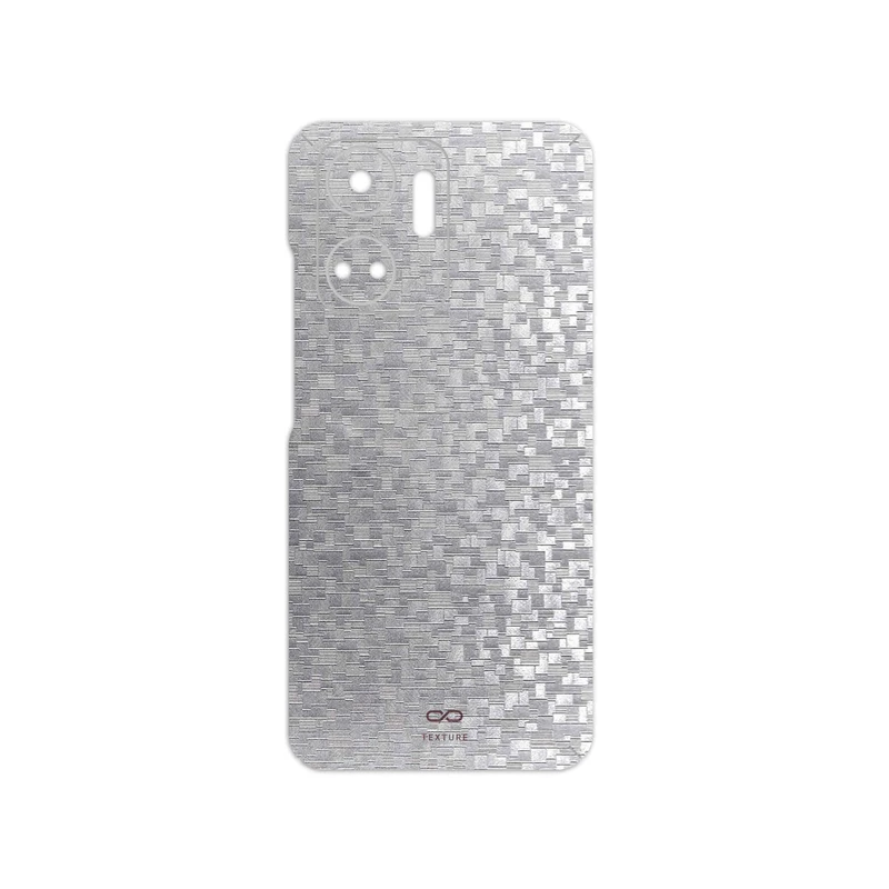 برچسب پوششی ماهوت مدل Silver-Silicon مناسب برای گوشی موبایل آنر X7a