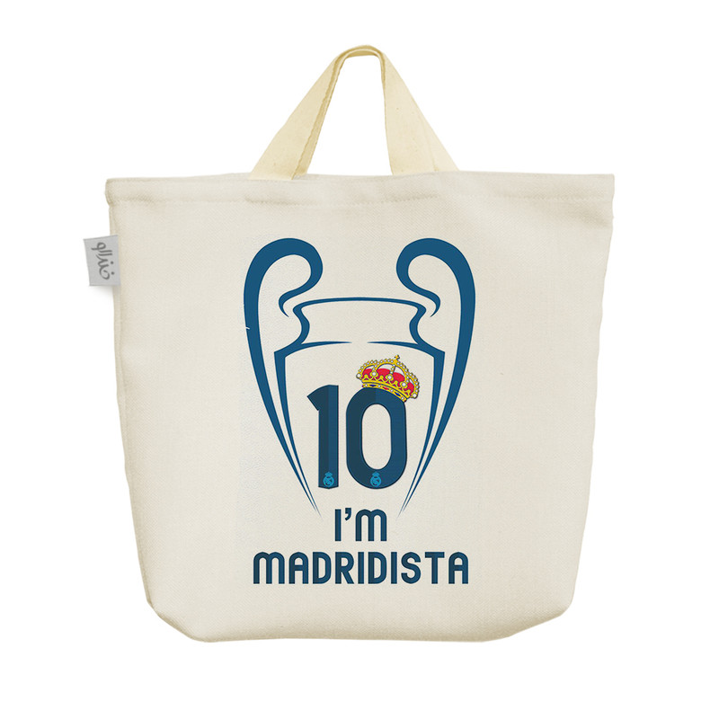 ساک خرید خندالو مدل باشگاه رئال مادرید کد 6017