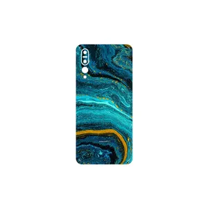 MAHOOT Turquoise marblewith golden streaks Cover Sticker for Huawei P20 Pro