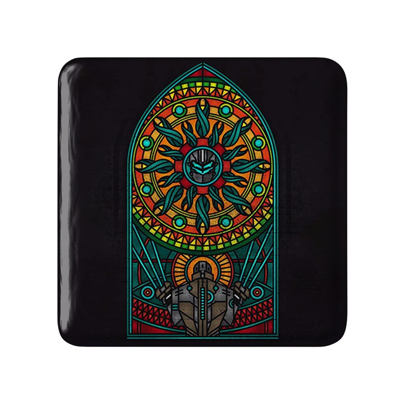 مگنت خندالو طرح بازی دد اسپیس (Dead Space) مدل مربعی کد 35066