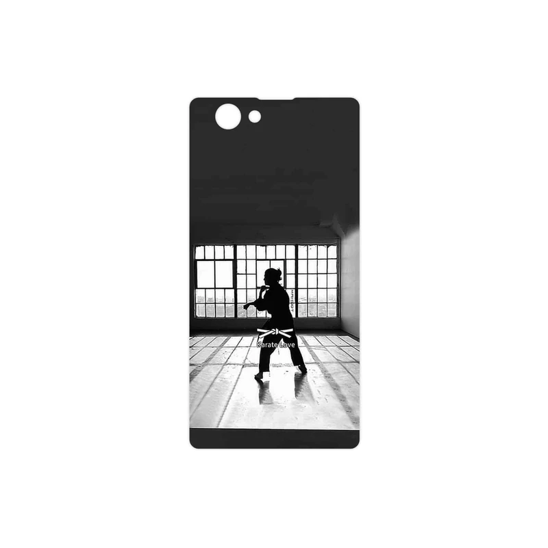 برچسب پوششی ماهوت مدل Karate مناسب برای گوشی موبایل سونی Xperia Z1 Compact