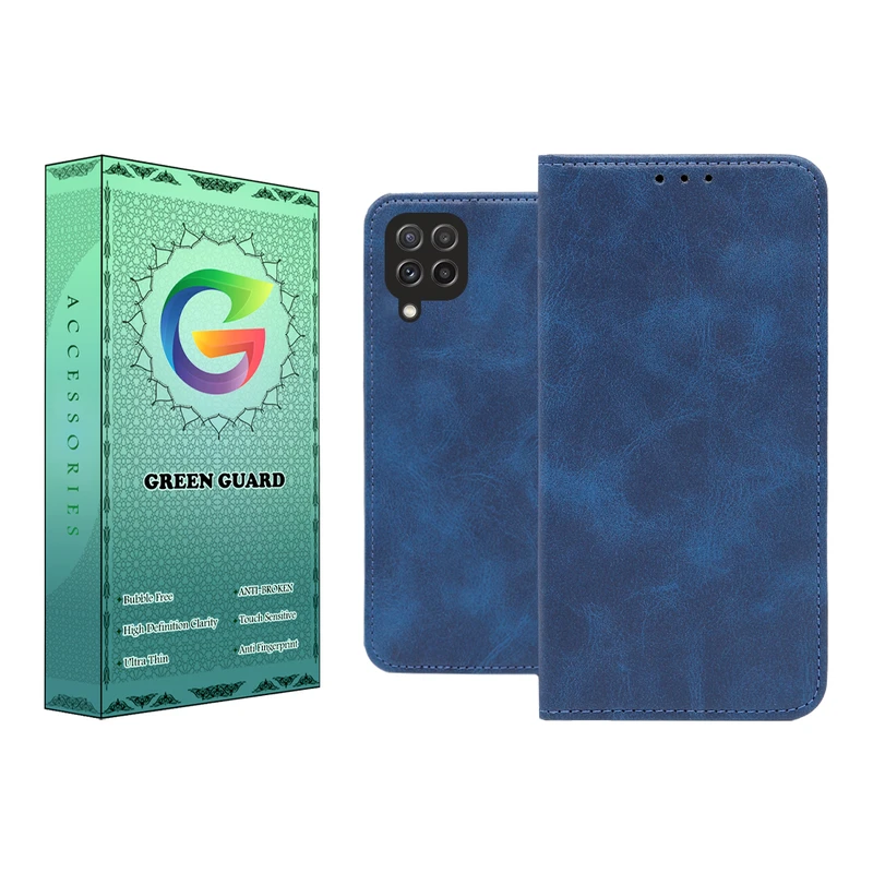 کیف کلاسوری گرین گارد طرح چرمی مدل Bitta مناسب برای گوشی موبایل سامسونگ Galaxy A12 / M12 / F12