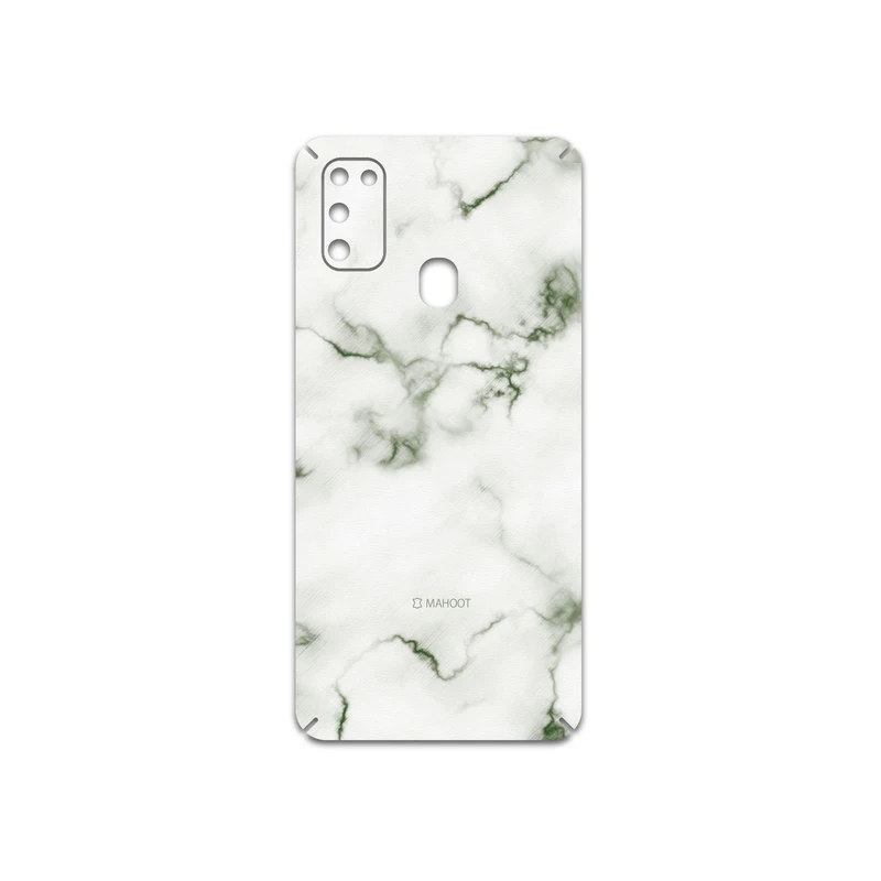 برچسب پوششی ماهوت مدل Blanco-Smoke-Marble مناسب برای گوشی موبایل سامسونگ Galaxy M21