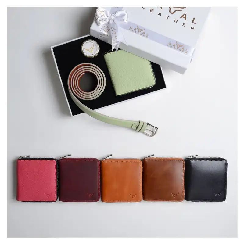 ست هدیه زنانه چرم گیال مدل Sz 64-5