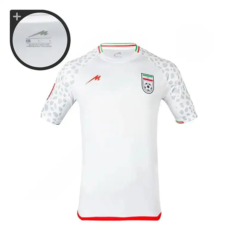 ست تی شرت و شلوارک ورزشی مردانه مدل -اول تیم ملی ایران جام جهانی کد NK-6722-2022