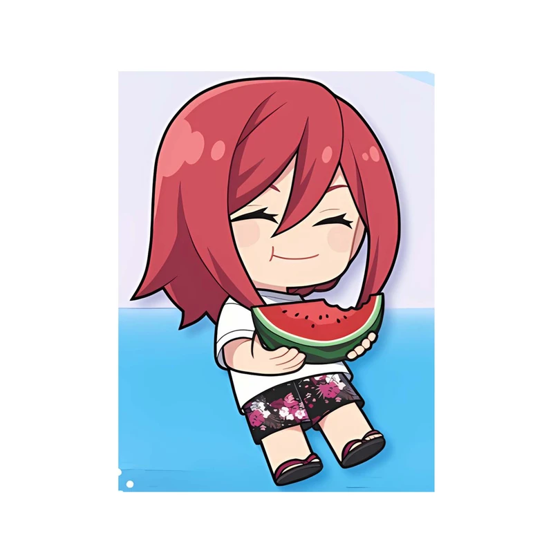 استیکر لپ تاپ و موبایل مدل انیمه طرح بلو لاک هیوما چیگیری کد 1487