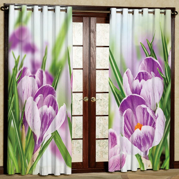 پرده مدل مخمل پانچی کد 6016 سایز 280x140 سانتی متر