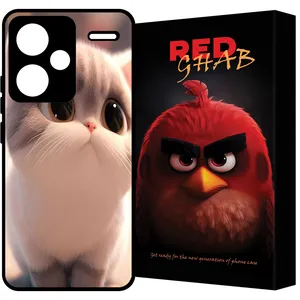  RED GHAB RCHAPN13PL Cover For Xiaomi Redmi Note 13 Pro Plus