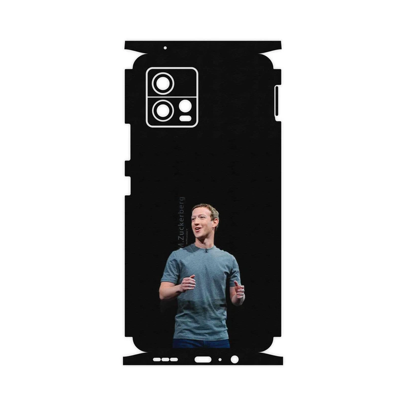 برچسب پوششی ماهوت مدل Mark_Zuckerberg-FullSkin مناسب برای گوشی موبایل موتورولا Moto G72