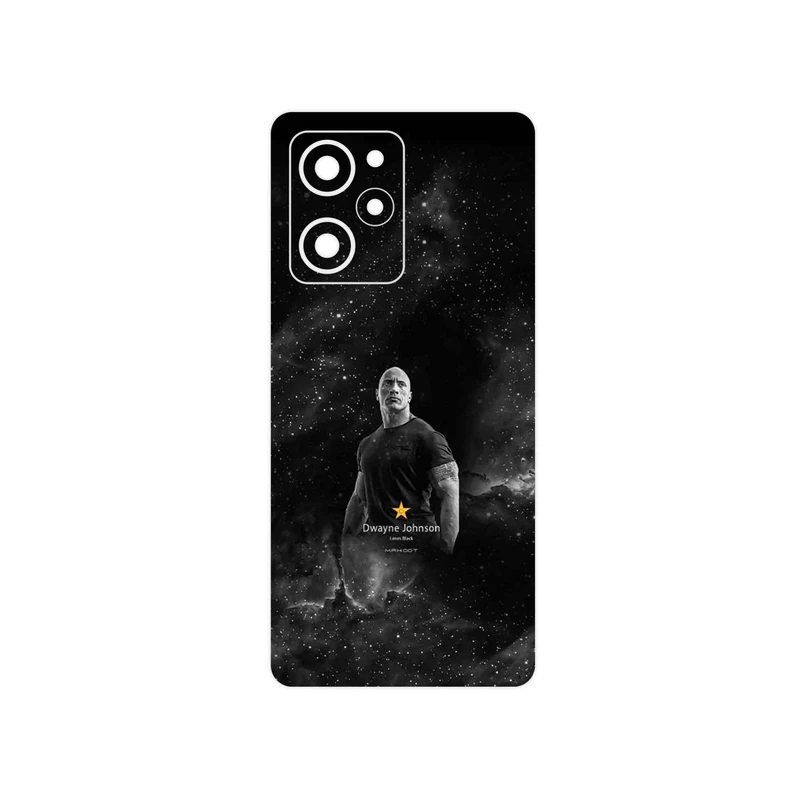 برچسب پوششی ماهوت مدل Dwayne Johnson مناسب برای گوشی موبایل شیائومی Poco X5 Pro