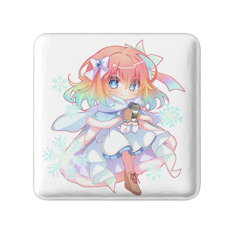 مگنت خندالو طرح استفانی انیمه نو گیم نو لایف مدل مربعی کد 32417