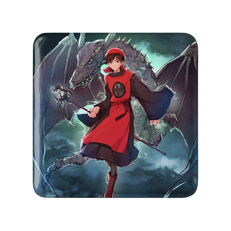 مگنت خندالو طرح بازی دراگون کوئست (Dragon Quest) مدل مربعی کد 35202
