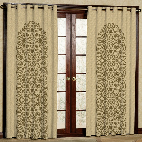 پرده مدل مخمل پانچی کد 7546 سایز 280x140 سانتی متر