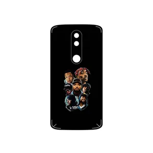 MAHOOT Great Rappers Digital Art Cover Sticker for Motorola Moto X Force