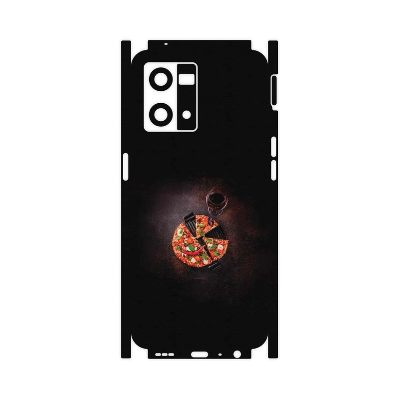 برچسب پوششی ماهوت مدل Pizza-FullSkin مناسب برای گوشی موبایل اپو Reno 8 4G