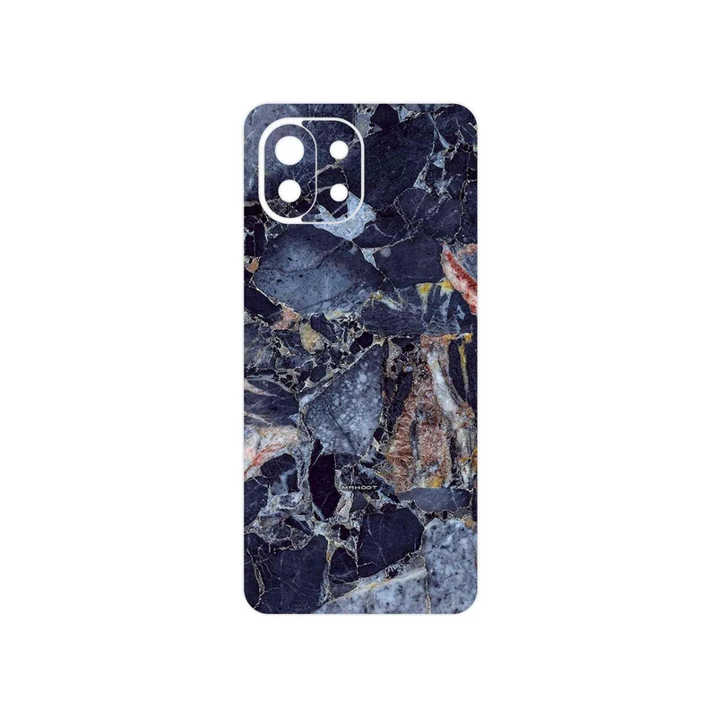 برچسب پوششی ماهوت مدل Broken black marble مناسب برای گوشی موبایل شیائومی MI 11 LITE
