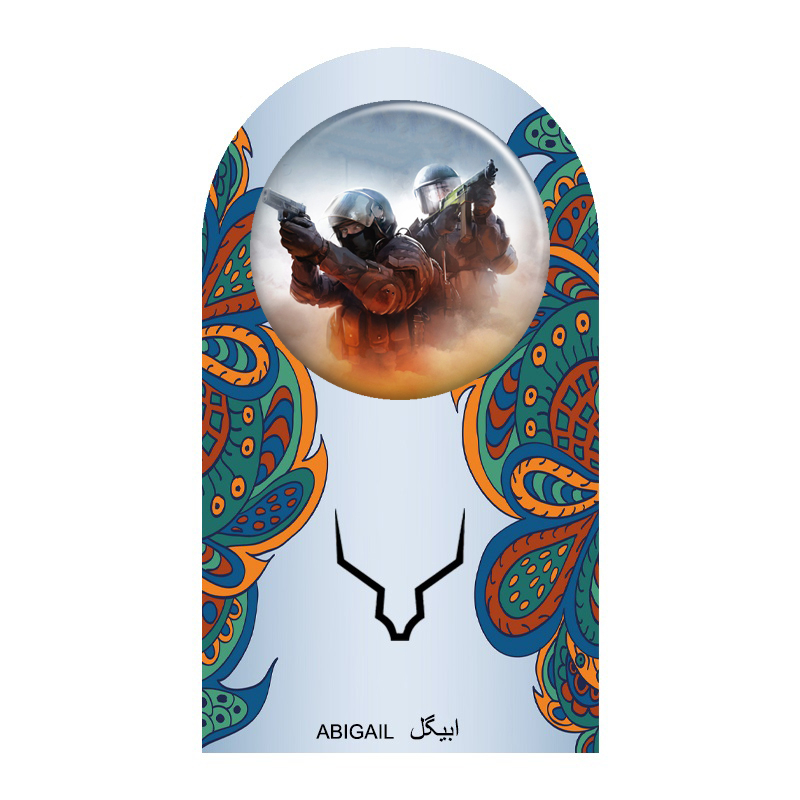 پیکسل ابیگل طرح بازی کانتر استرایک کد 002