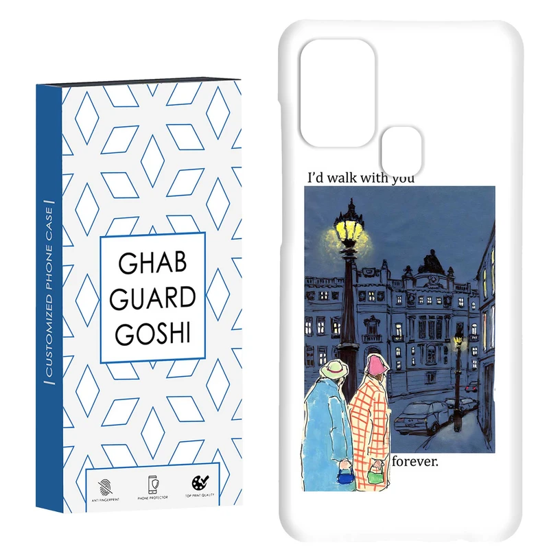 کاور قاب گارد گوشی طرح خیابان کد Dimo-669 مناسب برای گوشی موبایل سامسونگ Galaxy A21s