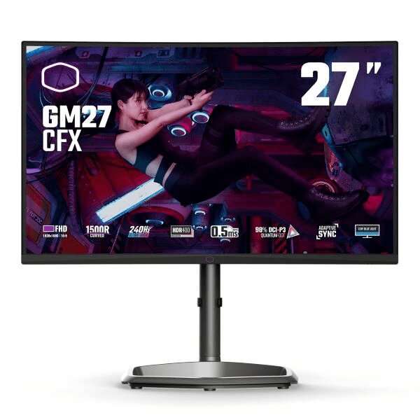 مانیتور کولر مستر مدل CMI-GM27-CFX سایز 27 اینچ مانیتور کولر مستر مدل CMI-GM27-CFX سایز 27 اینچ