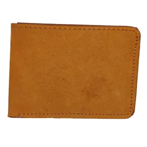 کیف پول مردانه مدل چرم طبیعی شتر