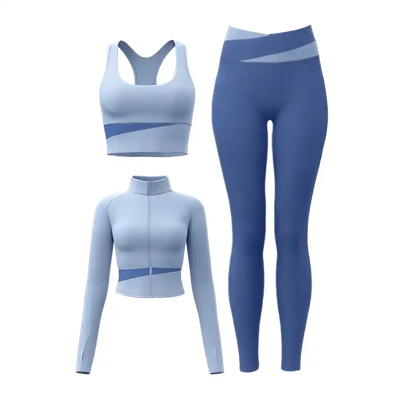 ست سه تکه ورزشی زنانه مدل میکو کد 3167