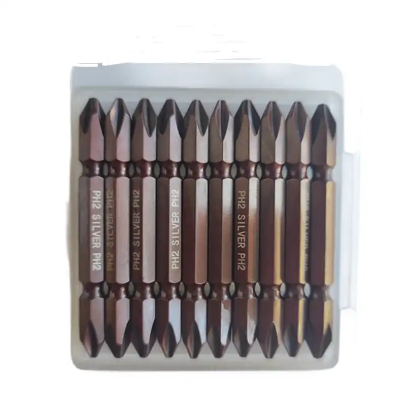 سری پیچ گوشتی دو سر چهار سو سیلور مدل economic مجموعه 10 عددی