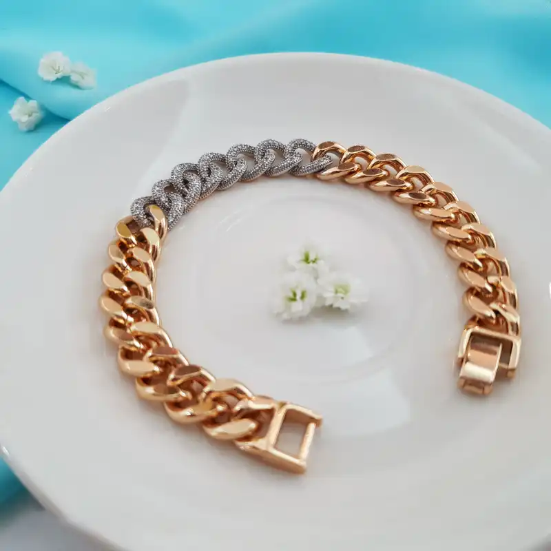 دستبند زنانه ژوپینگ مدل نگین کد W8