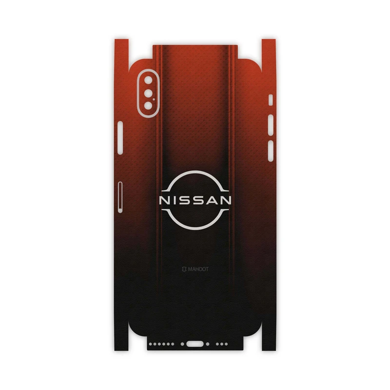 برچسب پوششی ماهوت مدل Nissan-FullSkin مناسب برای گوشی موبایل اپل iPhone Xs