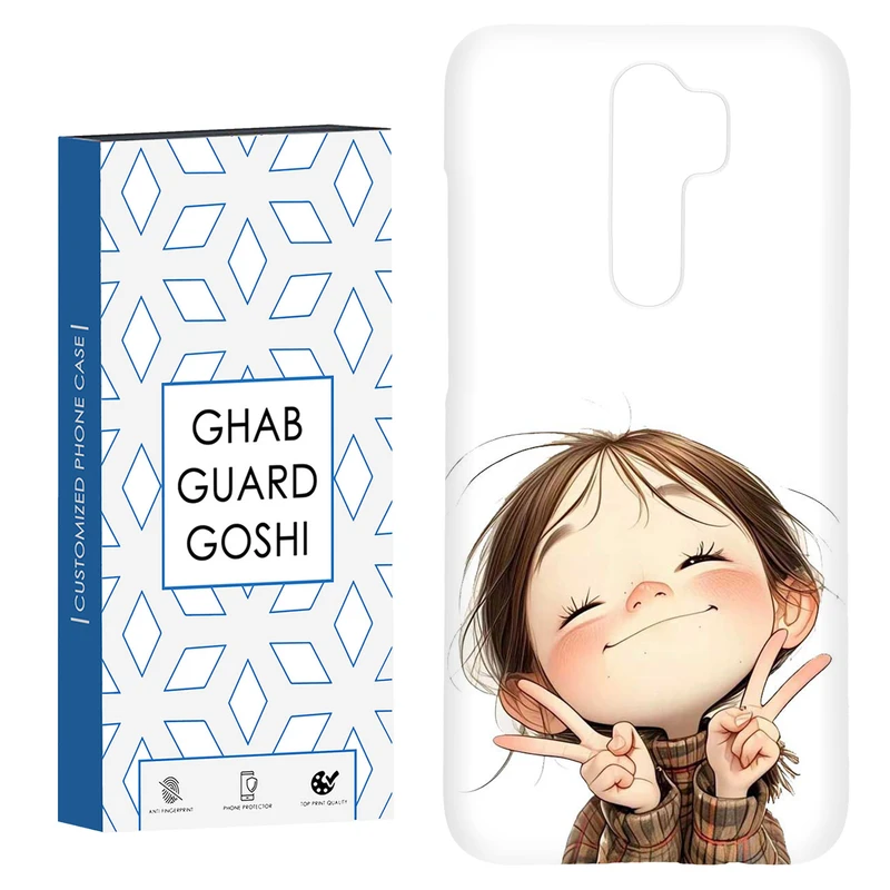 کاور قاب گارد گوشی طرح دخترانه کد Dimo-877 مناسب برای گوشی موبایل شیائومی Redmi Note 8 pro