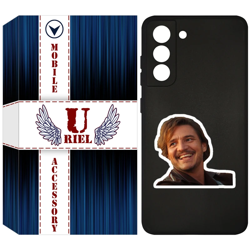 کاور یوریل مدل KSH کد 83 طرح لبخند مناسب برای گوشی موبایل سامسونگ Galaxy S21 FE 5G