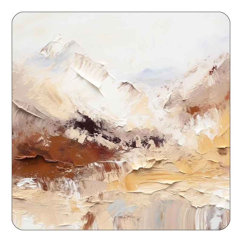 مگنت کاکتی طرح نقاشی رنگ روغن مدل mp71944