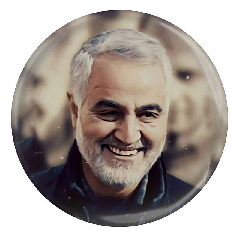 مگنت مدل S12558 طرح سردار شهید حاج قاسم سلیمانی