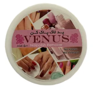 لاک پاک کن ونوس مدل 001 بسته 50 عددی