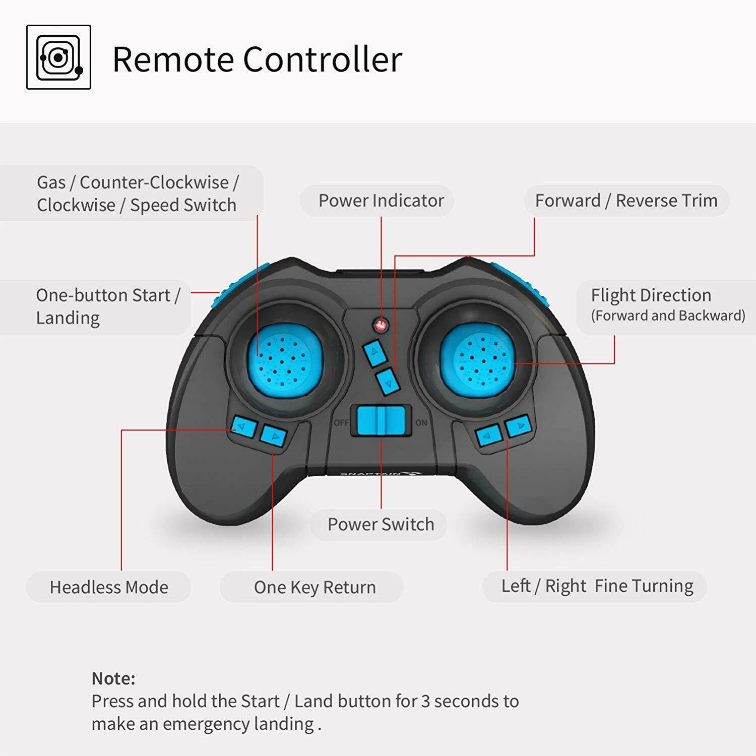 snaptain drone h823h