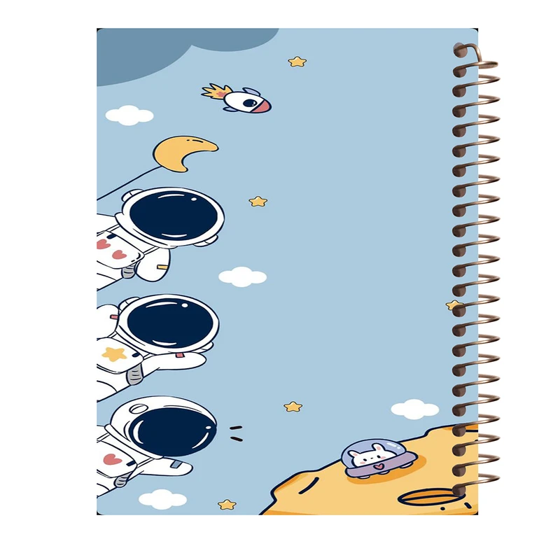 دفترچه یادداشت 60 برگ طرح فضانورد کد N128