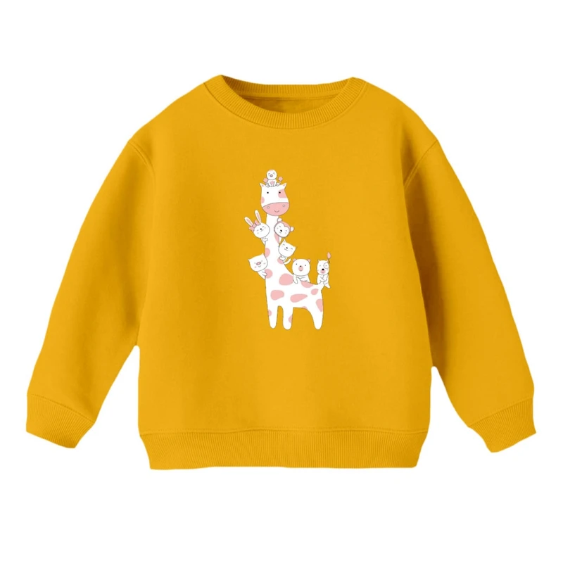 سویشرت بچگانه مدل زرافه بامزه 