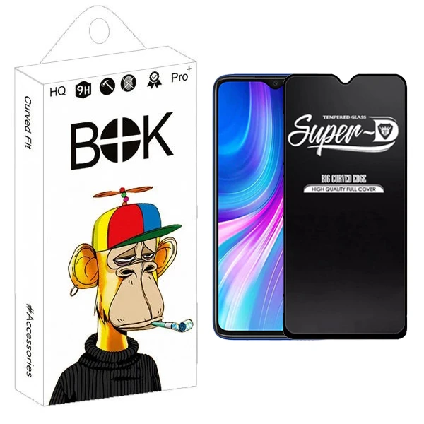 محافظ صفحه نمایش بوک مدل Transparent SuperD مناسب برای گوشی موبایل شیائومی Redmi 9T