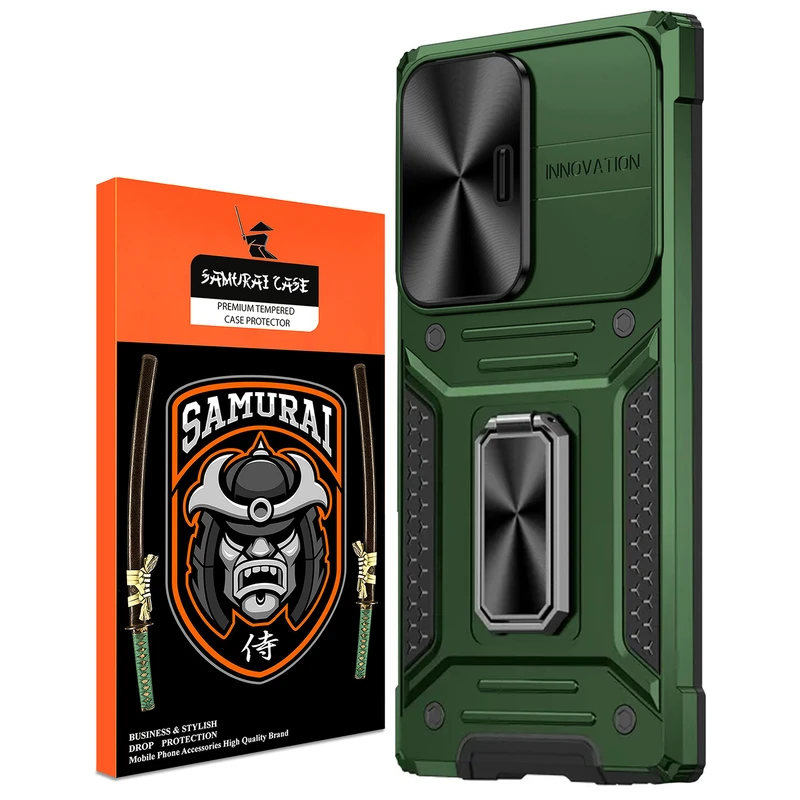 کاور سامورایی مدل CamShield Armor مناسب برای گوشی موبایل سامسونگ Galaxy S23 Ultra