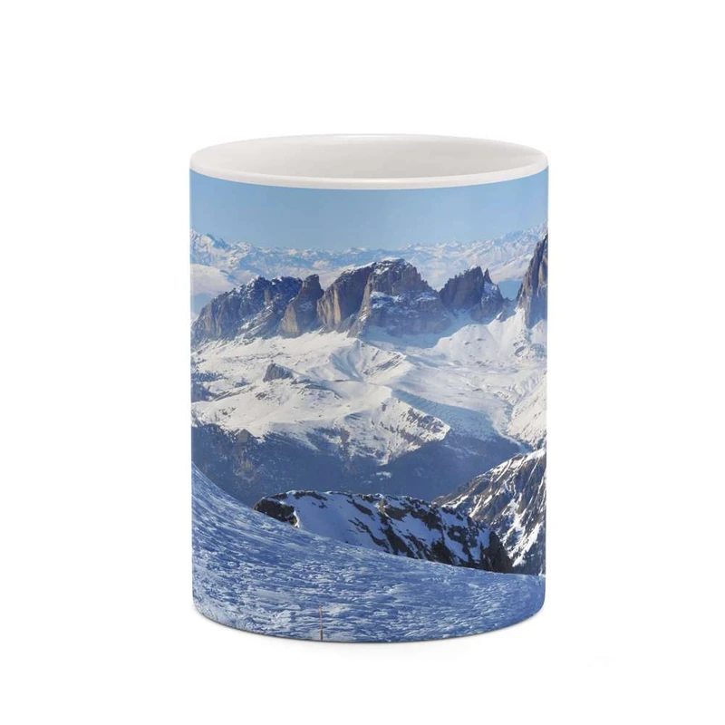 ماگ کاکتی مدل منظره برفی کد mgh18454