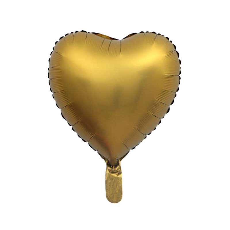 بادکنک فویلی طرح قلب مدل chrome