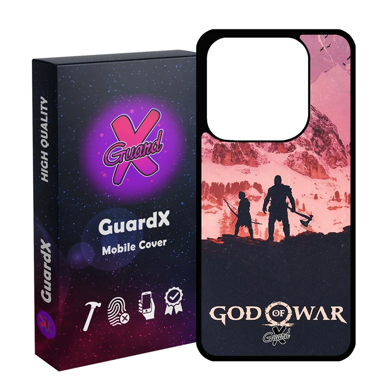 کاور گارد ایکس طرح God of War مدل 10075 مناسب برای گوشی موبایل شیائومی Redmi Note 14 4G