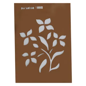 شابلون طرح گل کد 1008