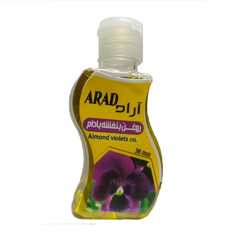 روغن بدن بنفشه بادام آراد مدل 008 حجم 36 میلی لیتر