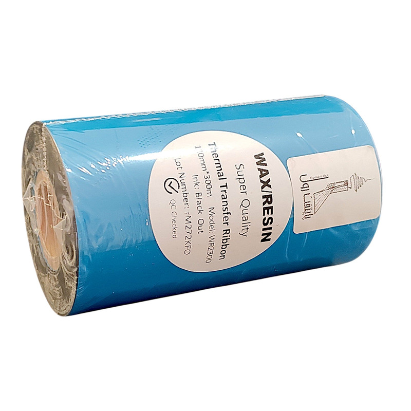 ریبون پرینتر لیبل زن پایتخت رول مدل P-Wax Resin 110*300