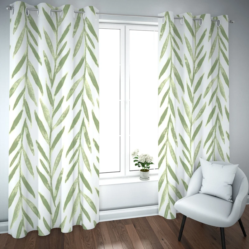 پرده مدل چاپی هازان سایز 300×150 سانتی متر 