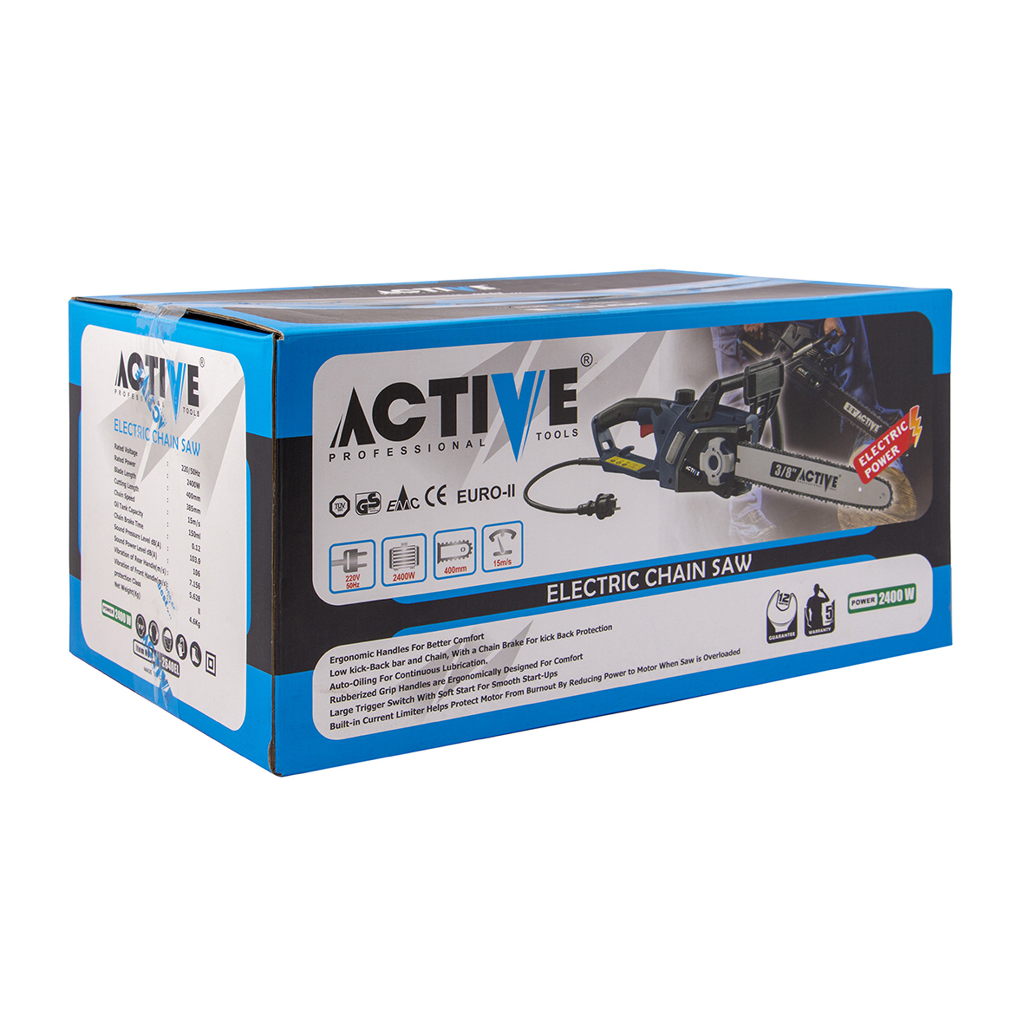 اره زنجیری برقی اکتیو تولز مدل AC-2640EL اره زنجیری برقی اکتیو تولز مدل AC-2640EL